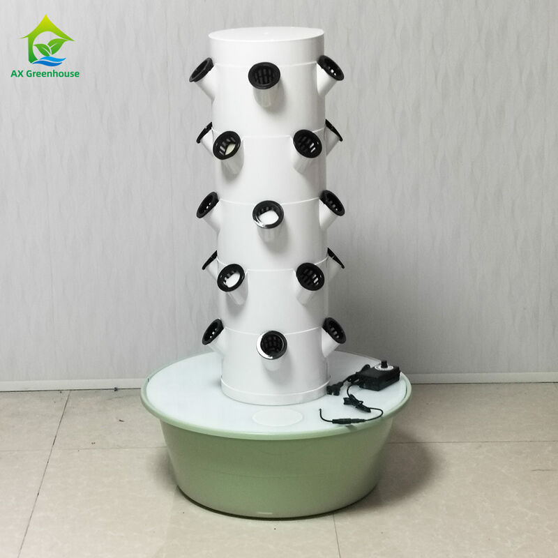 5 lỗ dọc mỗi lớp Tháp thủy sản hoa nhiều lớp tùy chỉnh cho rau diếp