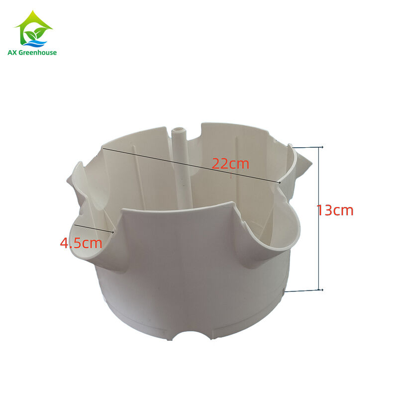5 lỗ dọc mỗi lớp Tháp thủy sản hoa nhiều lớp tùy chỉnh cho rau diếp