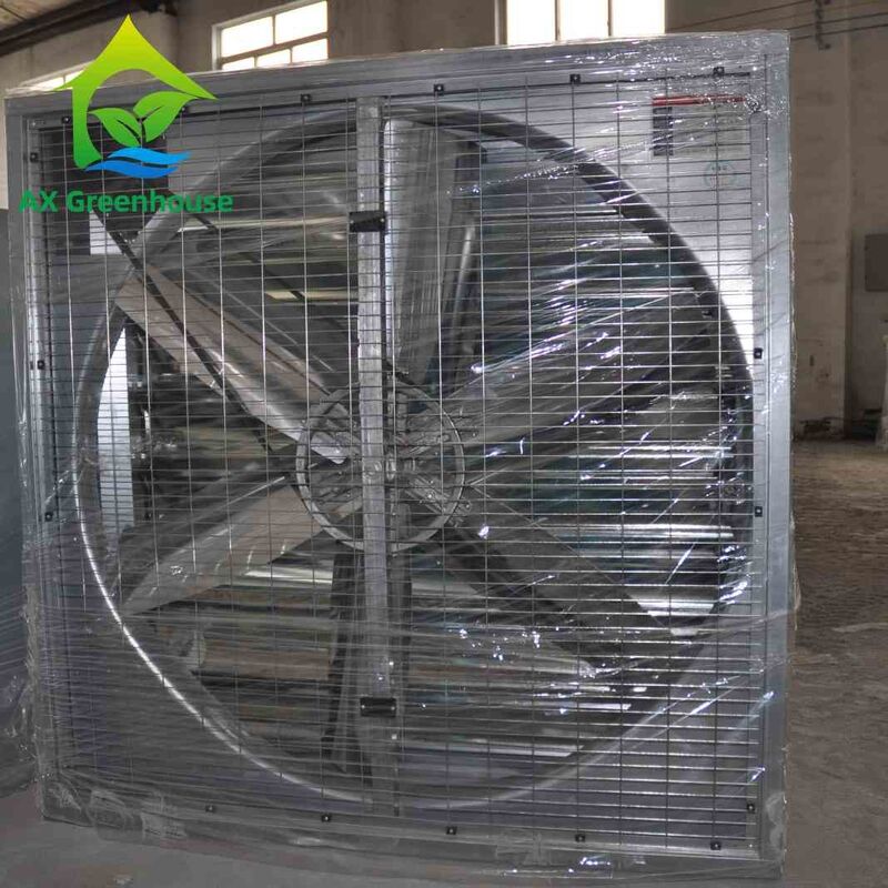 Ống quạt khí thải nhà kính nhôm công nghiệp chống ăn mòn cho làm mát bằng hơi ẩm